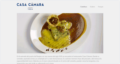 Desktop Screenshot of casacamara.com